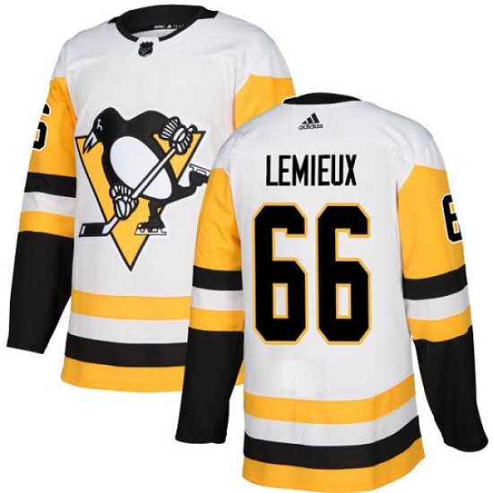 Mario Lemieux Pittsburgh Penguins Adidas Youth Authentic Away Jersey ...